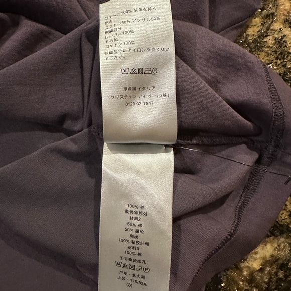 Dior x Peter Doig Mauve Lion Embroidery Purple T-Shirt - Picture 13 of 14